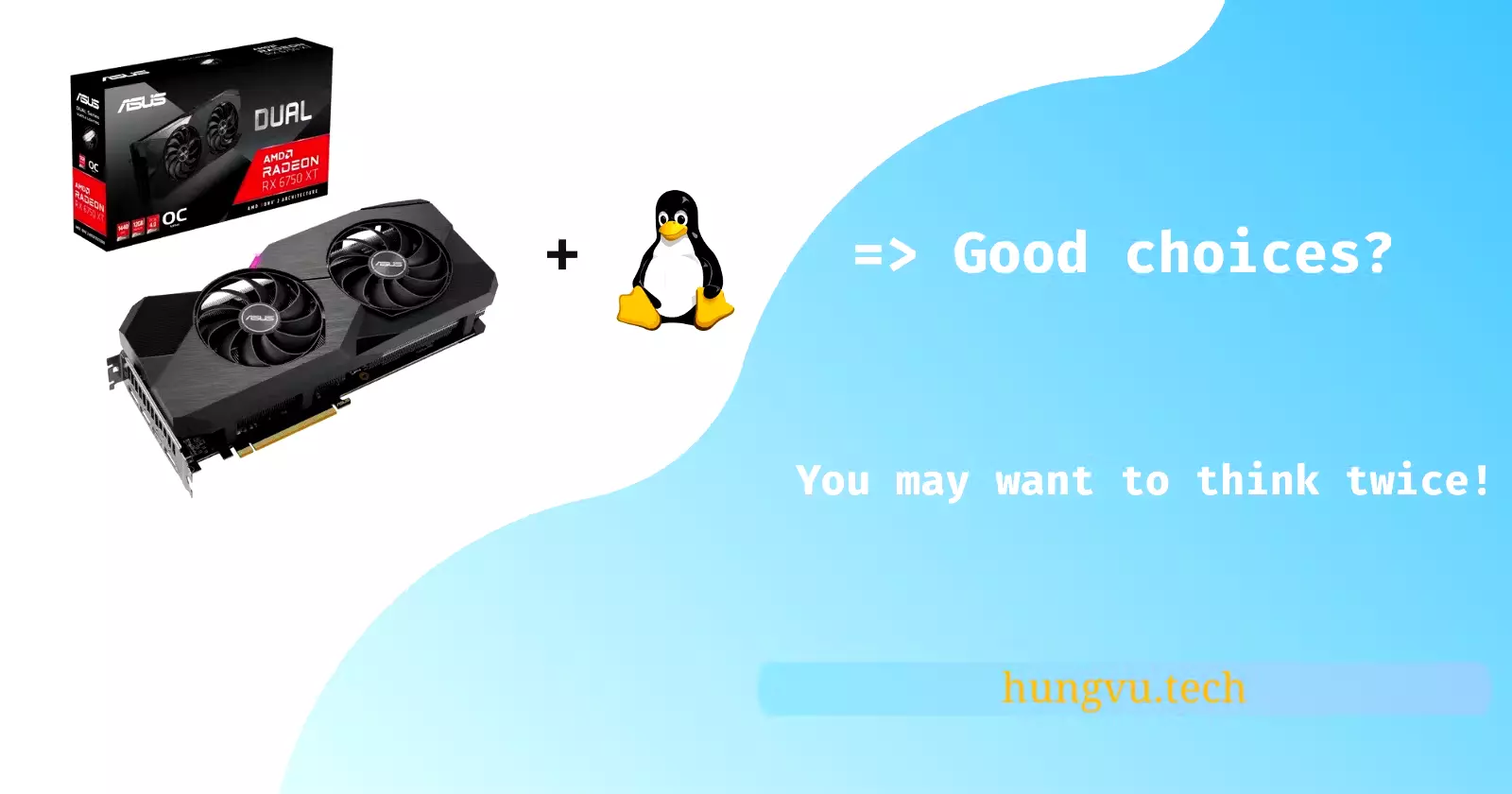 I recently had a chance to try out AMD GPU on Linux, and to my surprise, it was not really a pleasant experience.