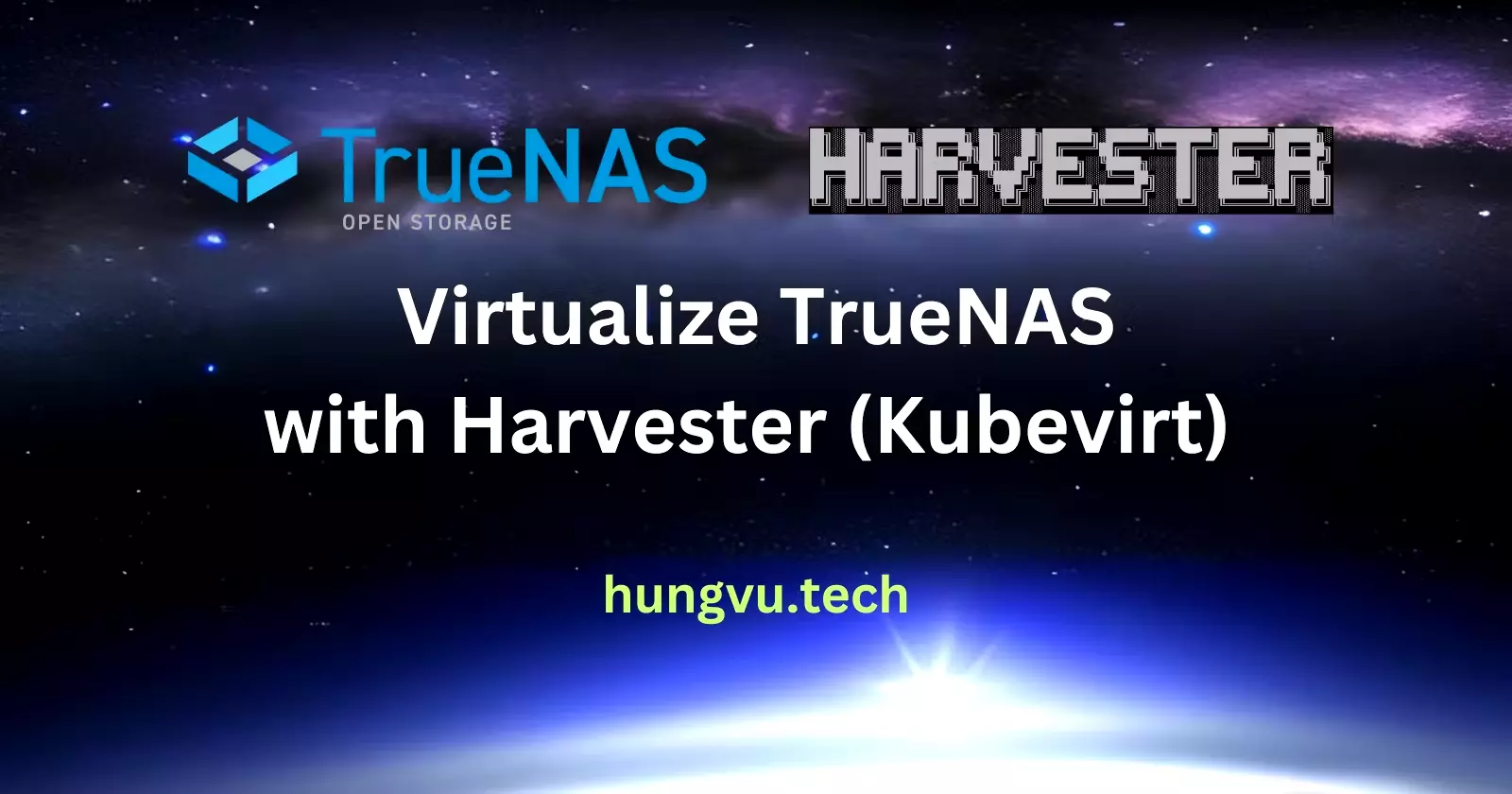 TrueNAS and Harvester HCI (with Kubevirt for VM management), will they be a good combination?