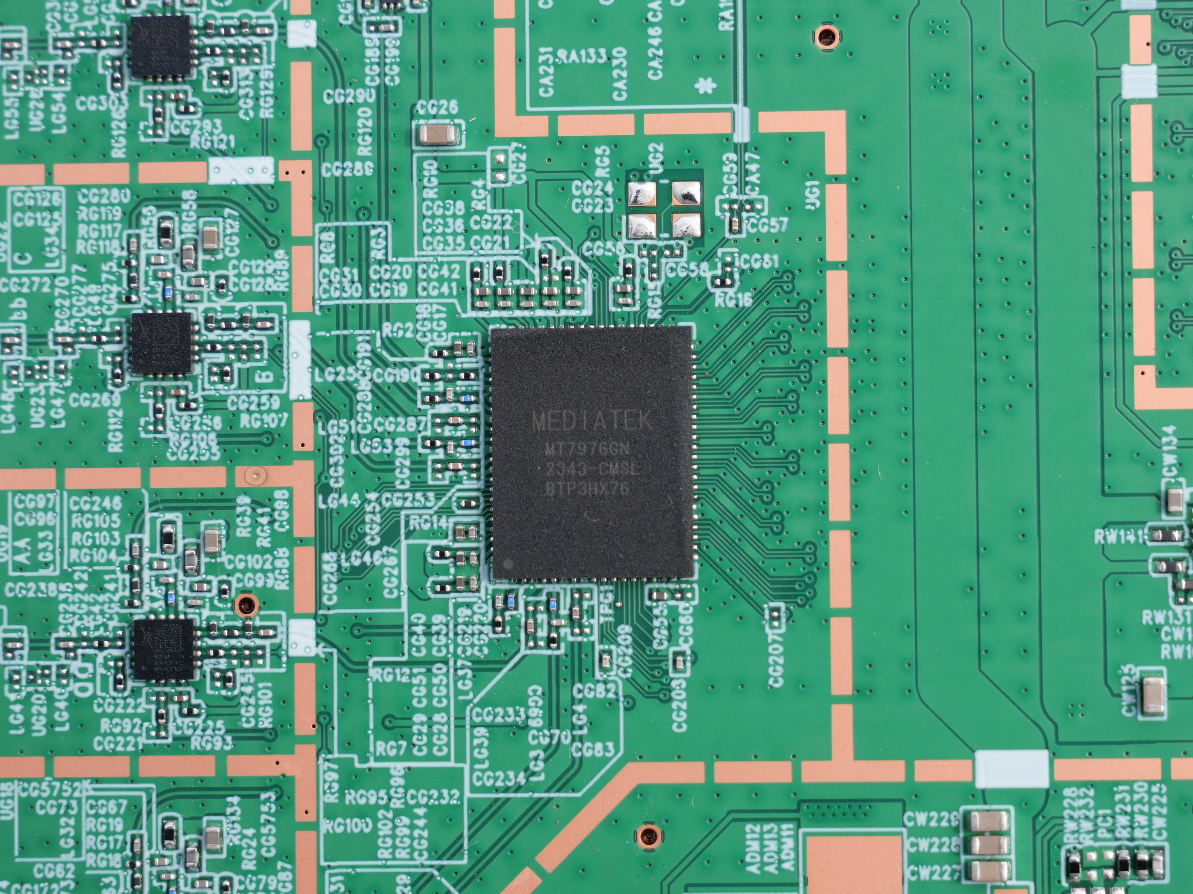 Wireless chipset view - Mediatek MT7976GN 2343-CMSL BTP3HX76