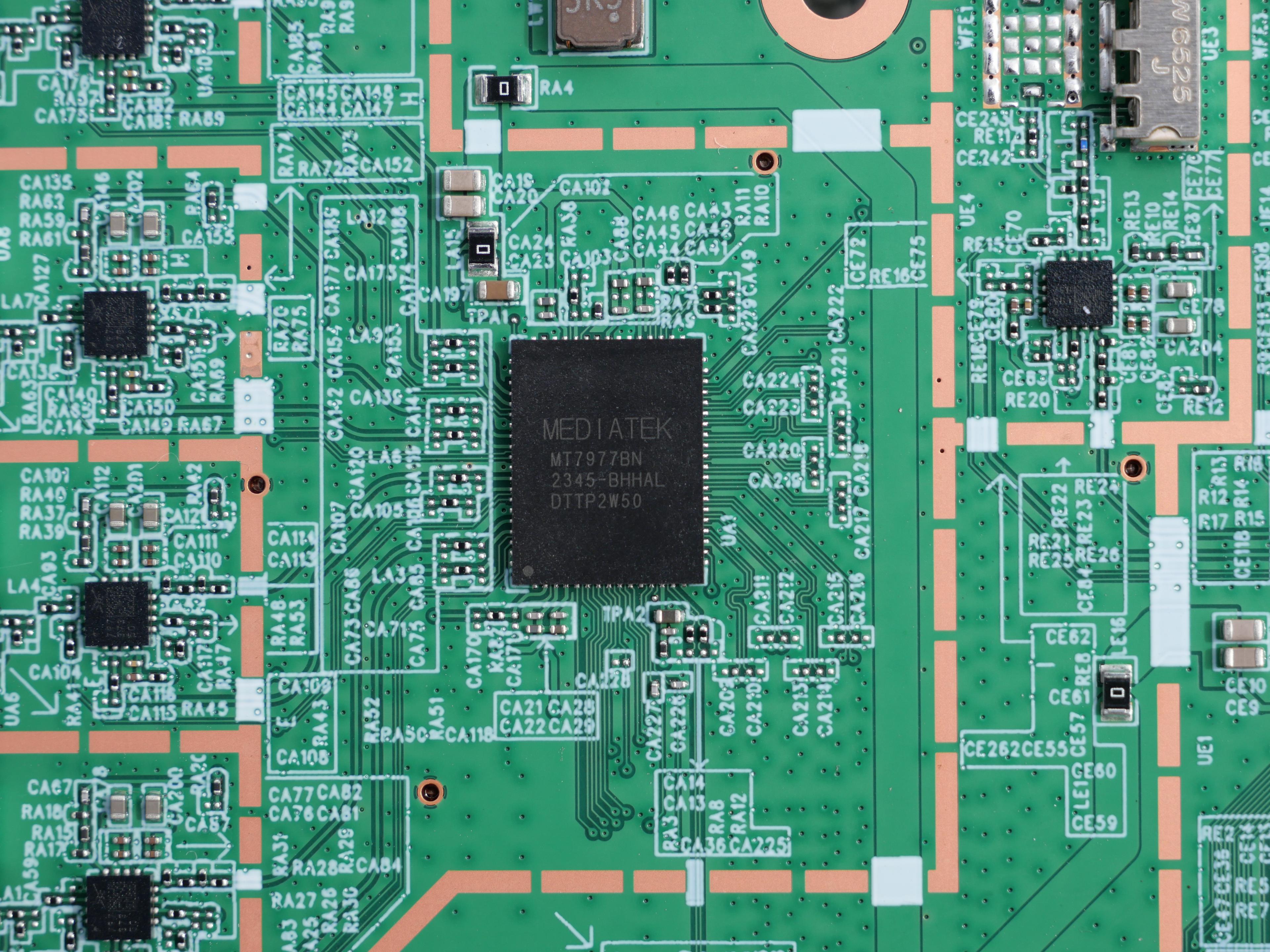 Wireless chipset view - Mediatek MT 7977BN 2345-BHHAL DTTP2W50