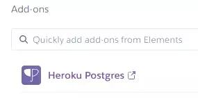 Add Heroku resources.